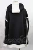 画像2: Jamie エーエヌケー / ジャージのパーカー M ブラック H-25-07-29-1025-LO-TO-NS-ZH (2)