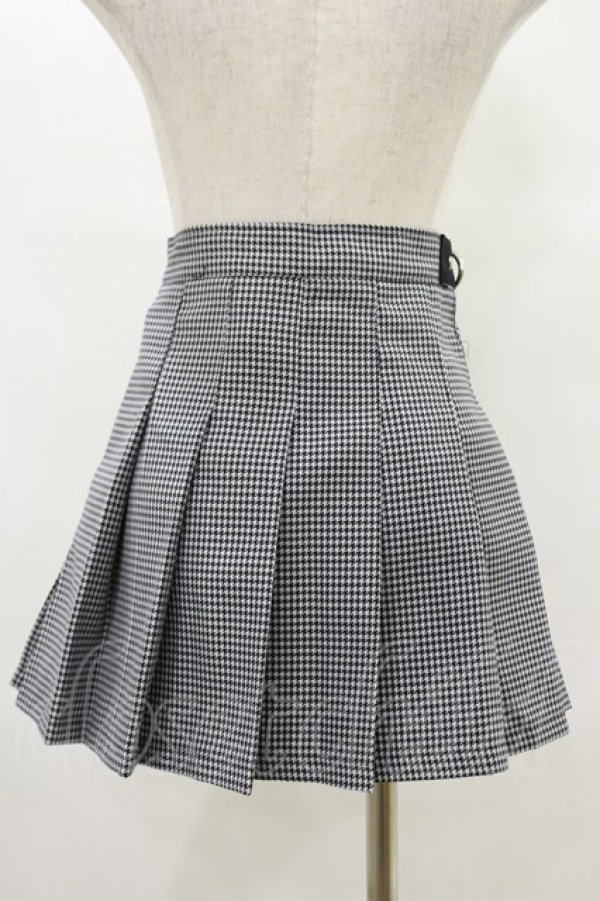 画像2: MORPH8NE / OFF SKIRT S ブラック×ホワイト H-25-07-29-010-PU-SK-KB-ZH (2)