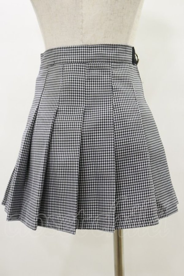 画像2: MORPH8NE / OFF SKIRT S ブラック×ホワイト H-25-07-29-011-PU-SK-KB-ZH (2)