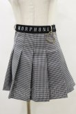 画像1: MORPH8NE / OFF SKIRT S ブラック×ホワイト H-25-07-29-013-PU-SK-KB-ZH (1)