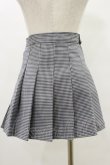 画像2: MORPH8NE / OFF SKIRT S ブラック×ホワイト H-25-07-29-015-PU-SK-KB-ZH (2)