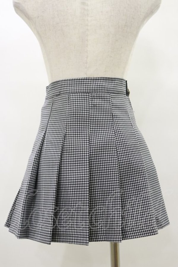 画像2: MORPH8NE / OFF SKIRT S ブラック×ホワイト H-25-07-29-017-PU-SK-KB-ZH (2)