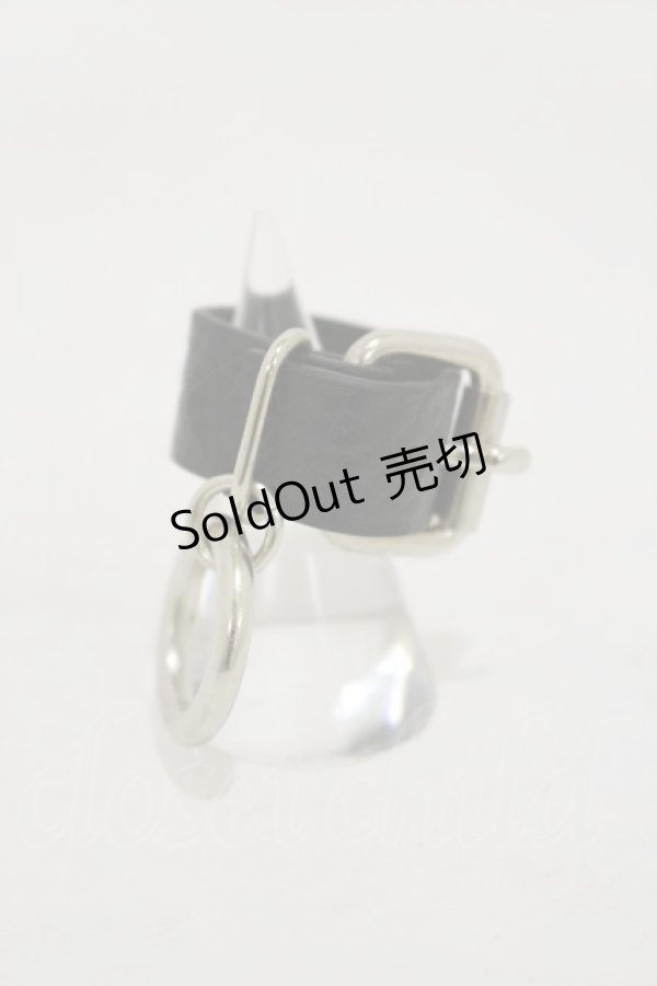 画像1: ニュリカデリック / ベルトリングリング 5〜20号 ブラック H-25-07-29-047-PU-AC-KB-ZH (1)