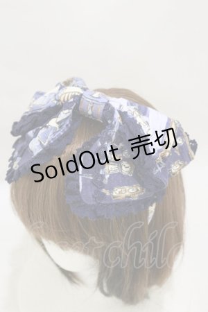 画像: BABY,THE STARS SHINE BRIGHT / ALICEのドールハウスカチューシャ  ネイビー H-25-07-30-007-BA-ZA-NS-ZH