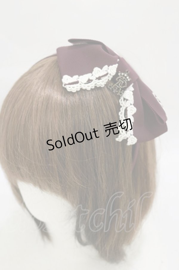 画像1: ALICE and the PIRATES / ロージア・ノーブルグログランカチューシャ  パープル H-25-07-30-009-PA-AC-NS-ZH (1)