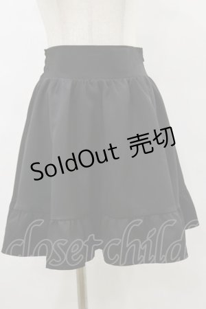 画像: evelyn / レースアップスカート Free ブラック H-25-07-30-058-LO-SK-NS-ZH