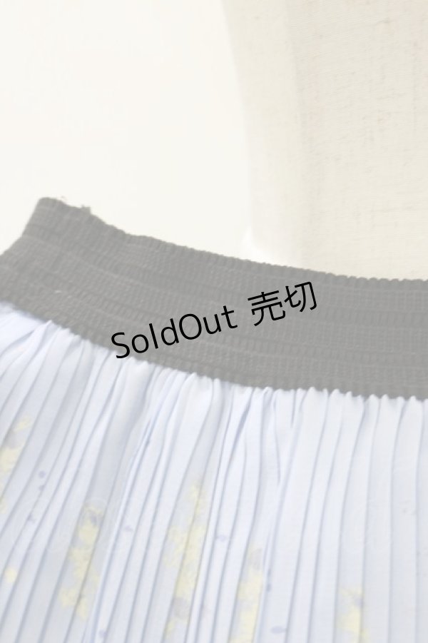 画像3: axes femme / マリンプリントスカート M サックス H-25-07-30-061-AX-SK-NS-ZH (3)