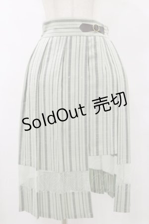 画像: axes femme POETIQUE / スリットデザインプリーツスカート M ミント H-25-07-30-062-AX-SK-NS-ZH