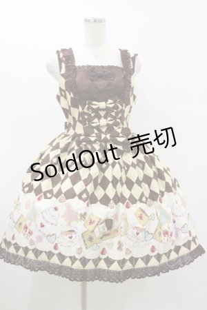 画像: BABY,THE STARS SHINE BRIGHT / ALICE'S Marchin' Cookie Flavourミルキージャンパースカート Free ブラウン H-25-07-30-076-BA-OP-NS-ZH