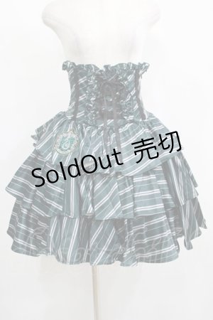 画像: ATELIER PIERROT / ハリー・ポッター フリルコルセットスカート  スリザリン（グリーン） H-25-07-30-1002-EL-SK-KB-ZH