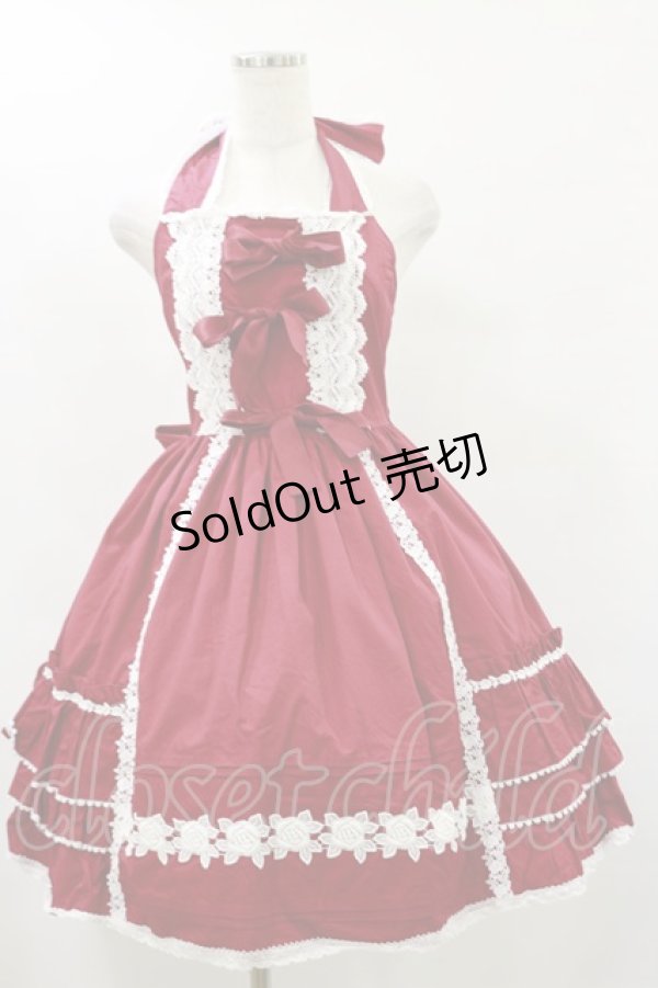 画像1: BABY,THE STARS SHINE BRIGHT / リボンリボンジェラートジャンパースカート Free エンジ H-25-07-30-082-BA-OP-NS-ZH (1)