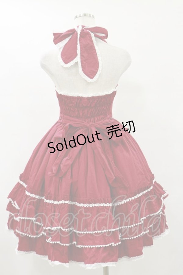 画像2: BABY,THE STARS SHINE BRIGHT / リボンリボンジェラートジャンパースカート Free エンジ H-25-07-30-082-BA-OP-NS-ZH (2)