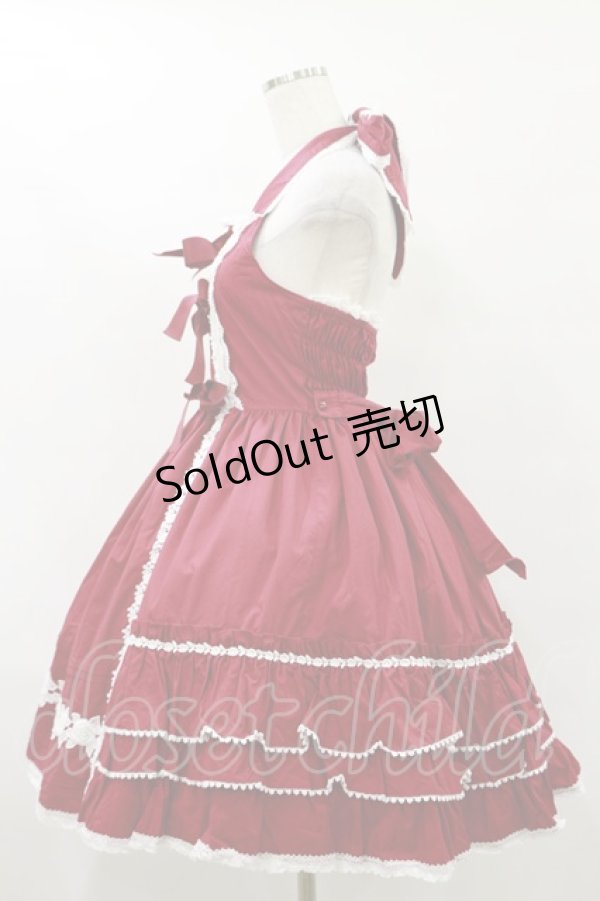 画像3: BABY,THE STARS SHINE BRIGHT / リボンリボンジェラートジャンパースカート Free エンジ H-25-07-30-082-BA-OP-NS-ZH (3)