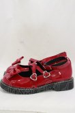 画像2: DearMyLove / クロスベルトリボンローヒール姫パンプス 23.0ｃｍ レッド H-25-07-30-034-EL-SH-NS-ZH (2)