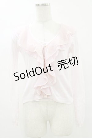 画像: JESUS DIAMANTE / シフォンフリルアンサンブル Free ピンク H-25-07-30-040-JE-TO-NS-ZH