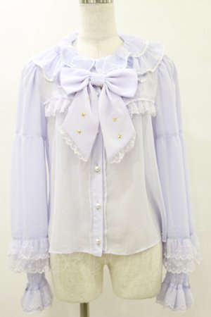 画像: Angelic Pretty / Milky Crossブラウス Free ラベンダー H-25-07-30-041-AP-BL-NS-ZH