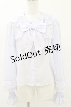 画像: Angelic Pretty / Milky Crossブラウス Free ラベンダー H-25-07-30-041-AP-BL-NS-ZH