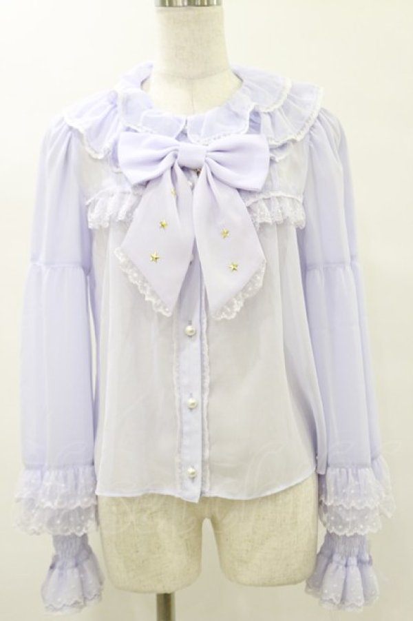 画像1: Angelic Pretty / Milky Crossブラウス Free ラベンダー H-25-07-30-041-AP-BL-NS-ZH (1)