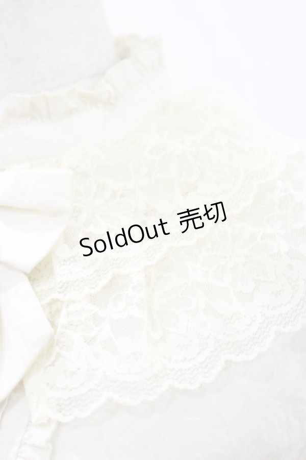 画像5: metamorphose / スタンドカラーオーバーブラウス Free アイボリー H-25-07-30-044-ME-BL-NS-ZH (5)