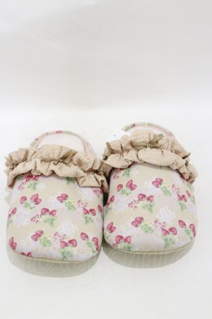 画像: m petit by misako / ルームシューズ 23〜25cm ベージュ H-25-07-31-001-LO-SH-NS-ZH