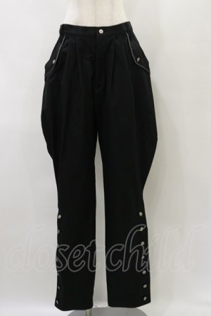 画像: ALICE and the PIRATES / 星空POLICEジョッパーズパンツ Mens ブラック H-25-07-31-052-PA-PA-NS-ZH