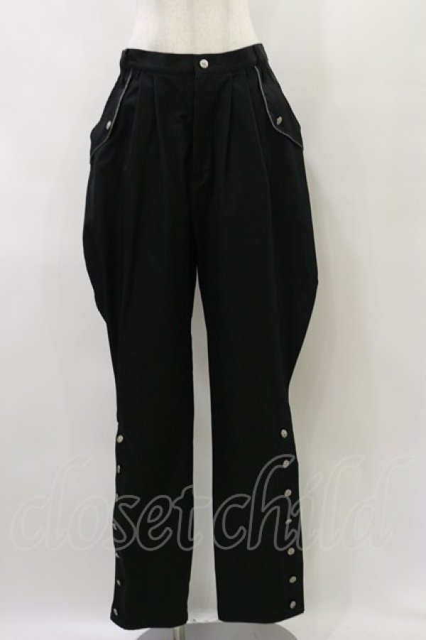 画像1: ALICE and the PIRATES / 星空POLICEジョッパーズパンツ Mens ブラック H-25-07-31-052-PA-PA-NS-ZH (1)