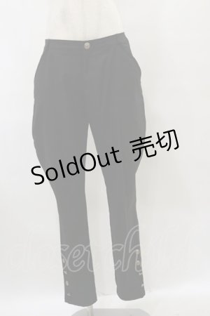 画像: ALICE and the PIRATES / インペリアルパンツ Mens ブラック H-25-07-31-053-PA-PA-NS-ZH