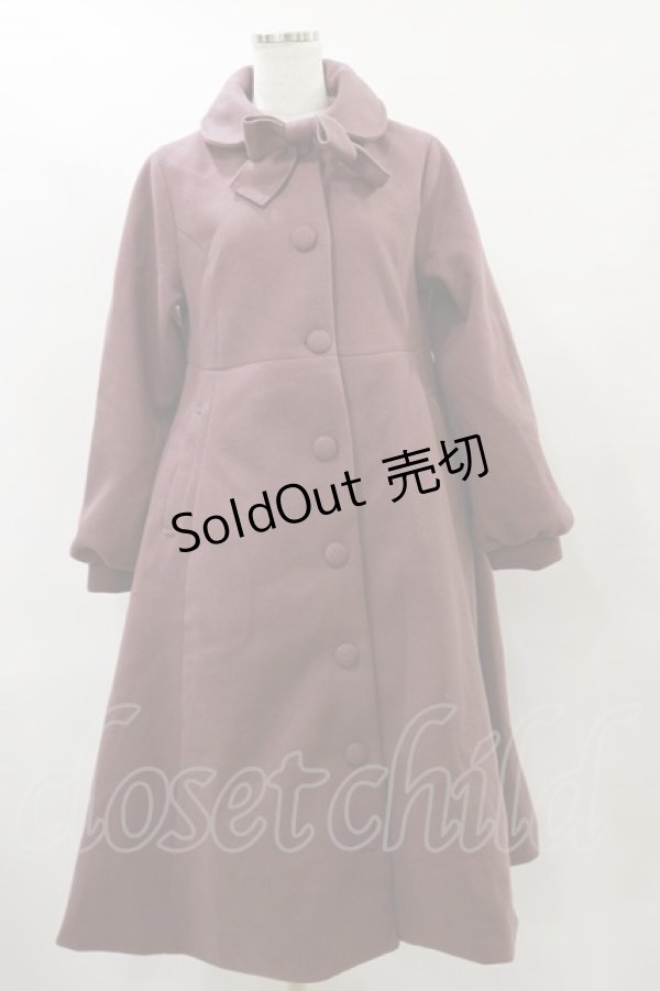 画像1: m petit by misako / ロングコート LL ピンク H-25-07-31-061-LO-CO-NS-ZH (1)