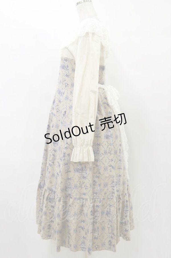 画像3: marcHenTica / ロングワンピース Free 生成り H-25-07-31-067-LO-OP-NS-ZH (3)