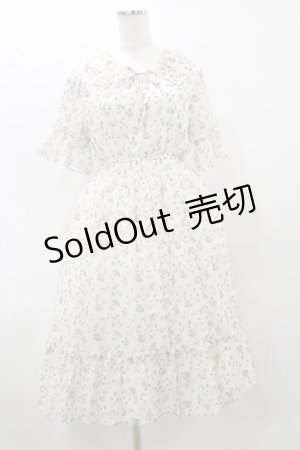 画像: LODISPOTTO / 花柄ワンピース M 生成り H-25-07-31-070-LO-OP-NS-ZH