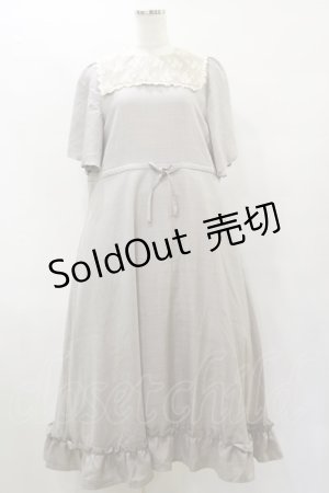 画像: m petit by misako / レースセーラーワンピース M グレー H-25-07-31-072-LO-OP-NS-ZH