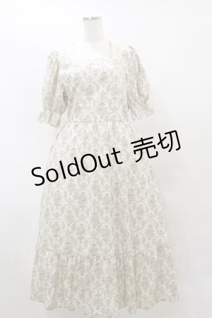 画像: m petit by misako / トワルドジュイワンピース M オフ H-25-07-31-073-LO-OP-NS-ZH