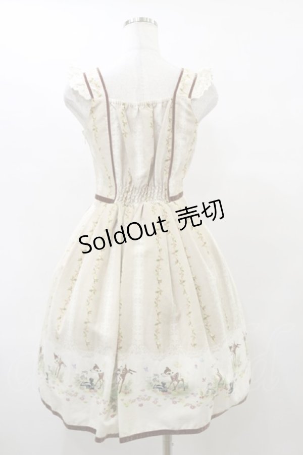 画像2: Secret Honey / Prince of the Forest Onepiece(バンビ ver) Free 生成り H-25-07-31-082-CA-OP-NS-ZH (2)