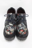 画像1: YOSUKE / 厚底レースアップシューズ 26 黒 H-25-07-31-1001-PU-SH-KB-ZH (1)