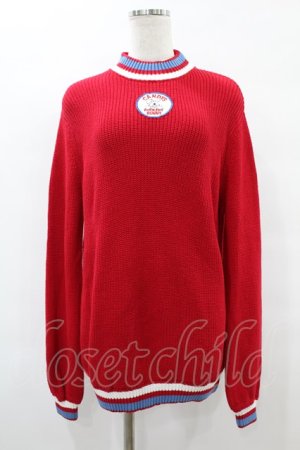 画像: Candy Stripper / FOOLERY BUNNY KNIT  レッド H-25-07-31-1045-PU-TO-KB-ZH