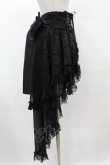 画像3: majoh / CROSS JEWEL LACE UP VEIL PANTS  黒 H-25-07-31-1017-0-PA-KB-ZH (3)