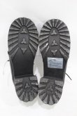 画像3: YOSUKE / 厚底レースアップパンプス 25 黒×白 H-25-07-31-1002-PU-SH-KB-ZH (3)