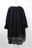 画像2: Jane Marple / Teardrop Lace Smockワンピース M ネイビー H-25-07-31-1027-JM-OP-KB-ZH (2)