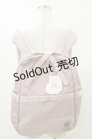 画像: m petit by misako / NINA'S コラボ AM2WAYリュック  ピンク H-25-07-31-025-LO-BG-NS-ZH