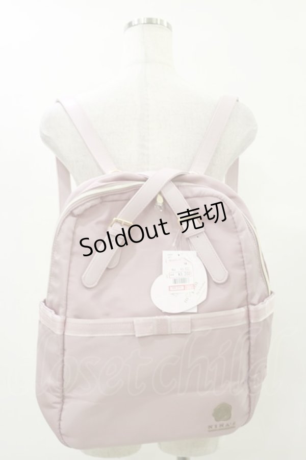 画像1: m petit by misako / NINA'S コラボ AM2WAYリュック  ピンク H-25-07-31-025-LO-BG-NS-ZH (1)
