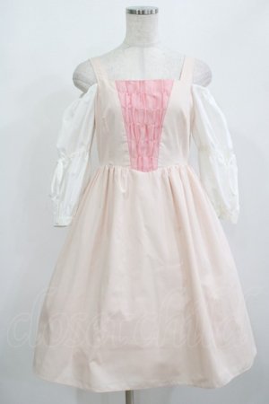 画像: MILK / シルフィードdress  ピーチコーラル H-25-08-01-027-ML-OP-KB-ZH