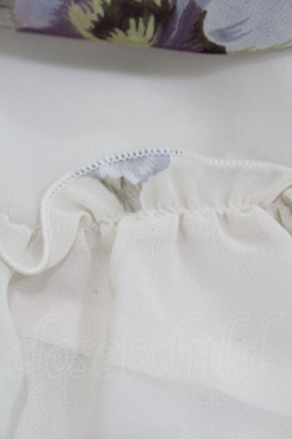 イノセントワールド アンティークパンジーシフォンワンピース Antique Pansy Chiffon OP by Innocent World