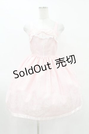 画像: BABY,THE STARS SHINE BRIGHT / Sugar Rose Tea Timeプリントハートジャンパースカート Free ピンク H-25-08-01-1047-BA-OP-NS-ZH