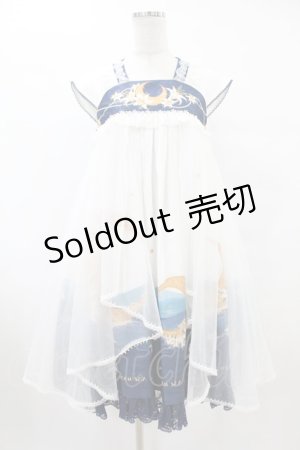 画像: NyaNya（海外ロリータブランド） / ベビードールジャンパースカートセット S オフ H-25-08-01-1051-LO-OP-NS-ZH