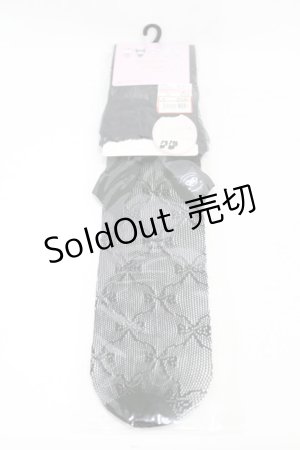 画像: m petit by misako / AMOVKクロミリボンレース  ブラック H-25-08-01-1013-LO-ZA-NS-ZH