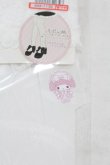 画像2: m petit by misako / AMOVKマイメロリボンレース  白 H-25-08-01-1015-LO-ZA-NS-ZH (2)