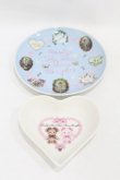 画像1: BABY,THE STARS SHINE BRIGHT / くみゃちゃんのHappy Spring Plate  オフ/サックス H-25-08-01-1019-BA-ZA-NS-ZH (1)