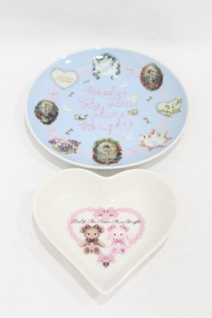 画像: BABY,THE STARS SHINE BRIGHT / くみゃちゃんのHappy Spring Plate  オフ/サックス H-25-08-01-1019-BA-ZA-NS-ZH