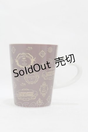 画像: ALICE and the PIRATES / Vintage label stampマグカップ  ボルドー H-25-08-01-1021-PA-ZA-NS-ZH