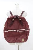 画像1: m petit by misako / NINA'S コラボ AM2WAYリュック  ワイン H-25-08-01-1033-LO-BG-NS-ZH (1)